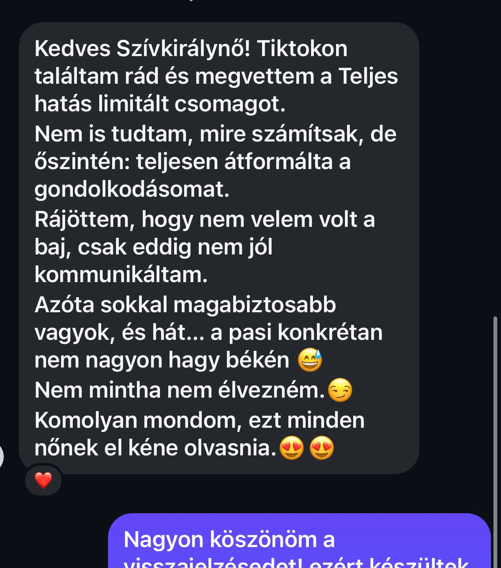 Szívkirálynő csomag- A teljes hatás egyben