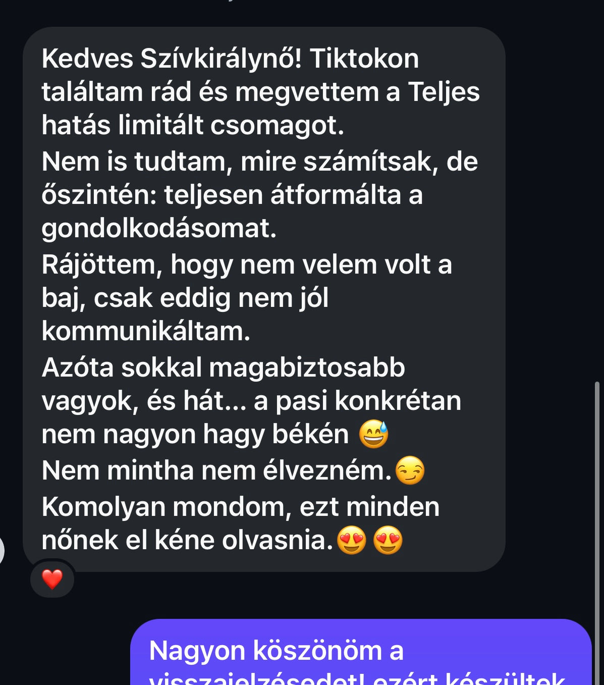 Szívkirálynő csomag- A teljes hatás egyben